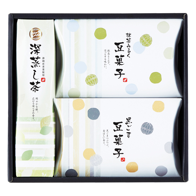 日本の銘品セレクション 静岡茶・豆菓子詰合せ No.20 30％OFF｜香典返し.JP