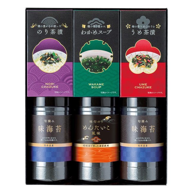 ゆかり屋本舗　味海苔・お茶漬・スープ詰合せ　No.30　40％OFF