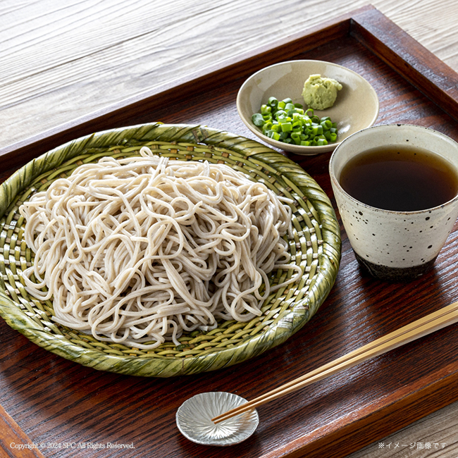 いつもお蕎麦に6束